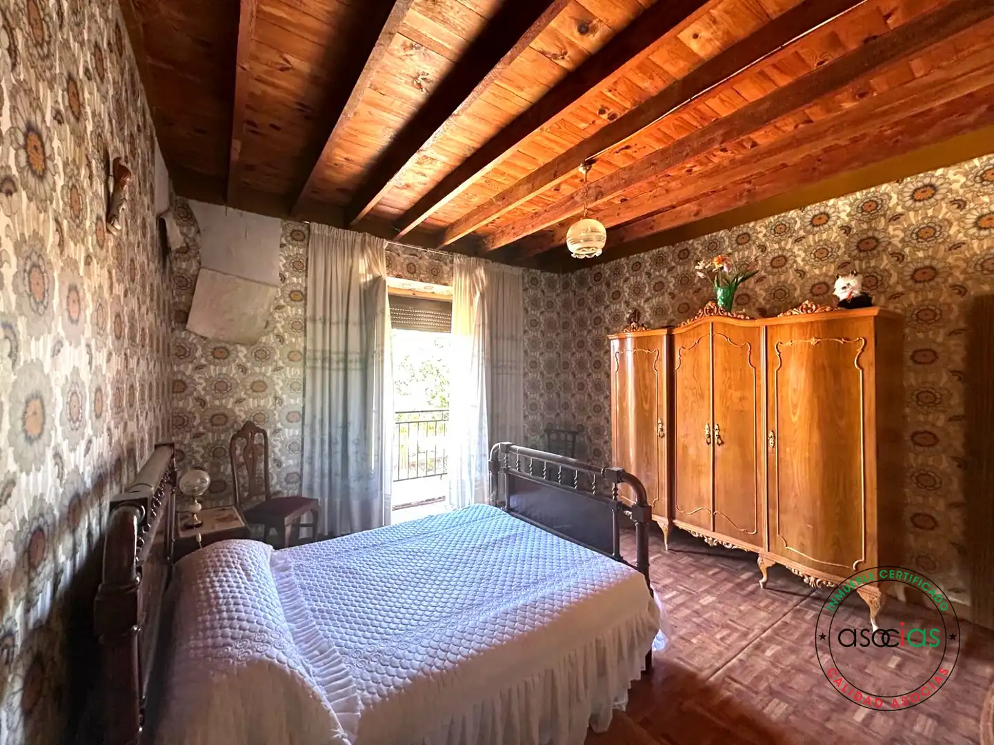 Habitación de Casa o chalet en venta en Santervás de Campos con Jardín privado y Amueblado