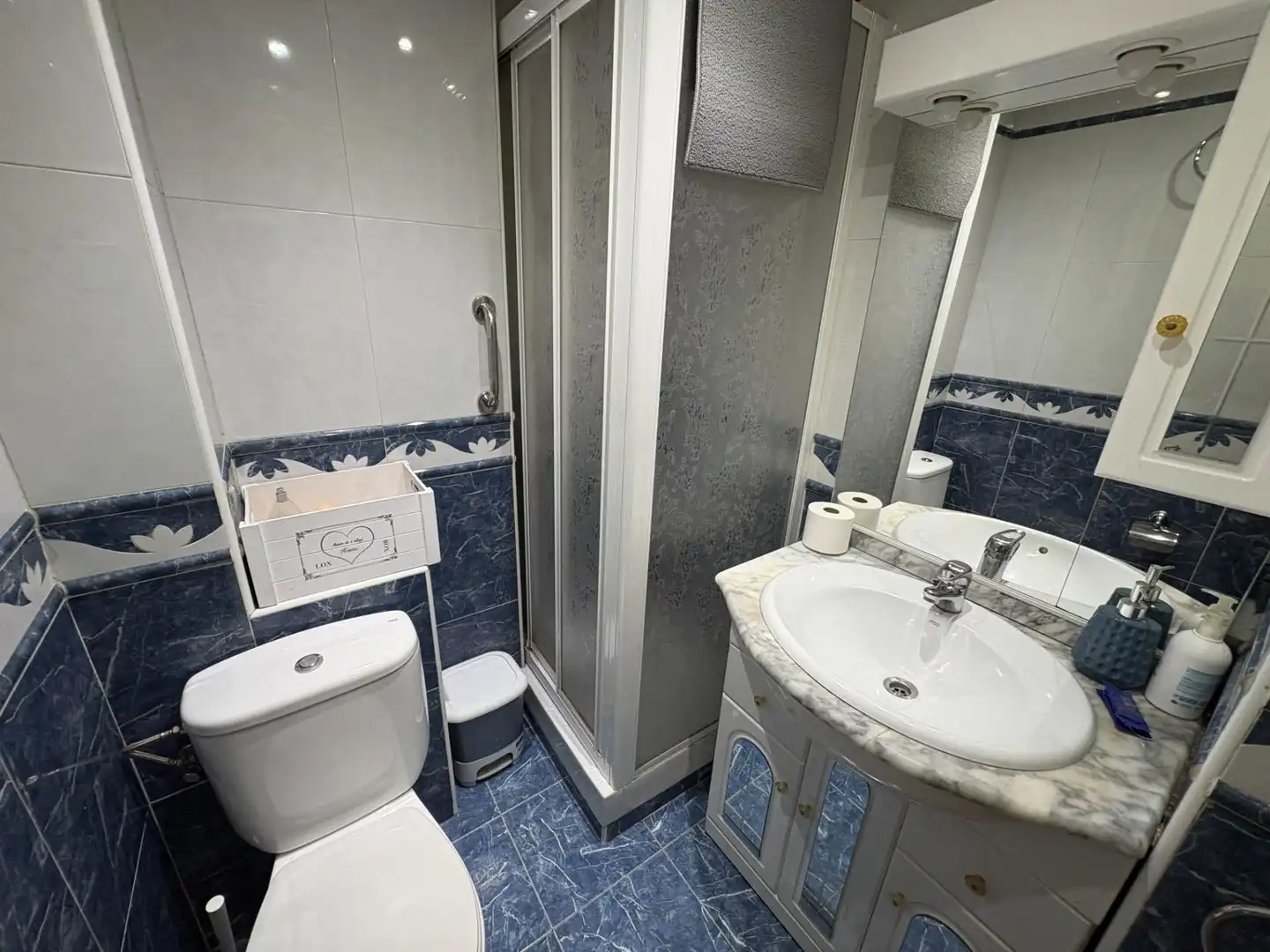Bathroom of Flat for rent in Granada  with Heating, Terrace and Furnished