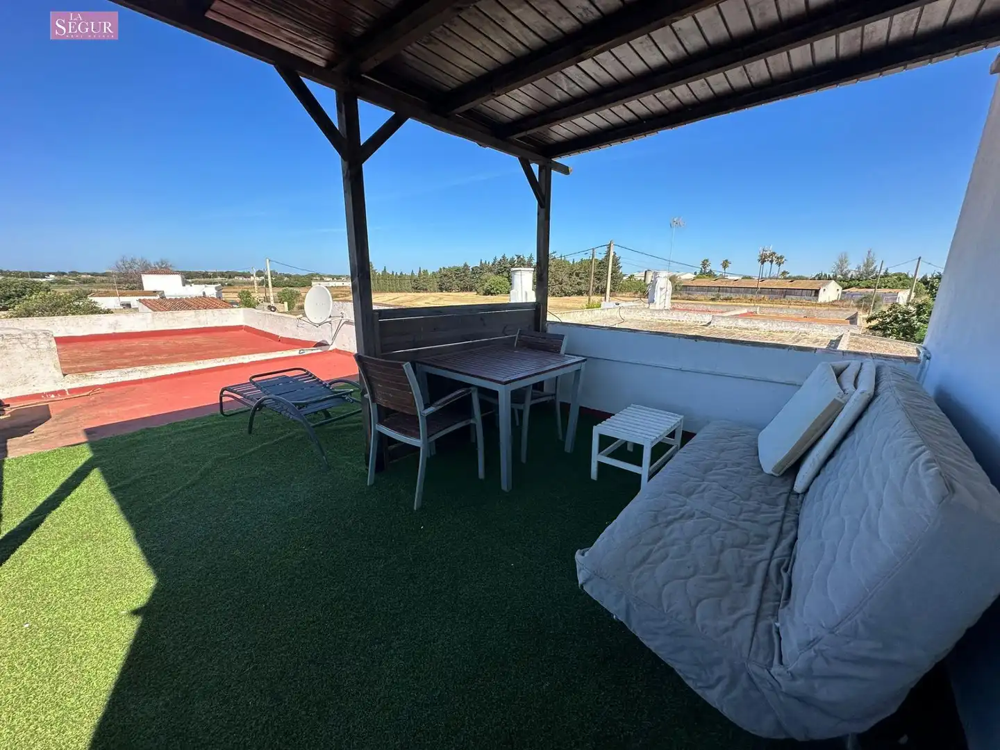Terraza de Casa o chalet en venta en Conil de la Frontera con Aire acondicionado, Jardín privado y Terraza