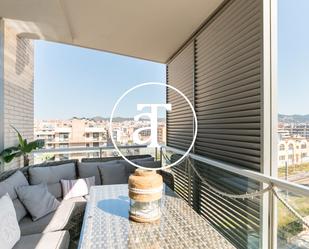 Terrace of Flat to rent in Badalona  with Terrace