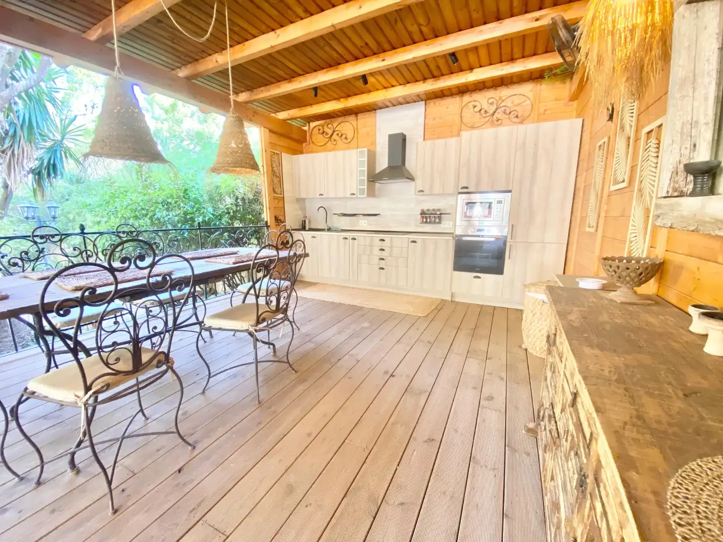 Terraza de Casa o chalet de alquiler en L'Alfàs del Pi con Aire acondicionado, Calefacción y Jardín privado