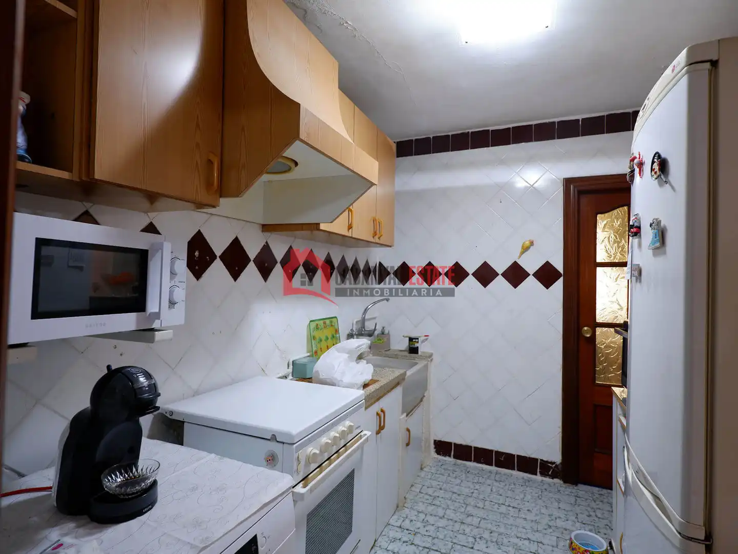 Cuina de Casa adosada en venda en Valencia amb Aire condicionat, Terrassa i Balcó