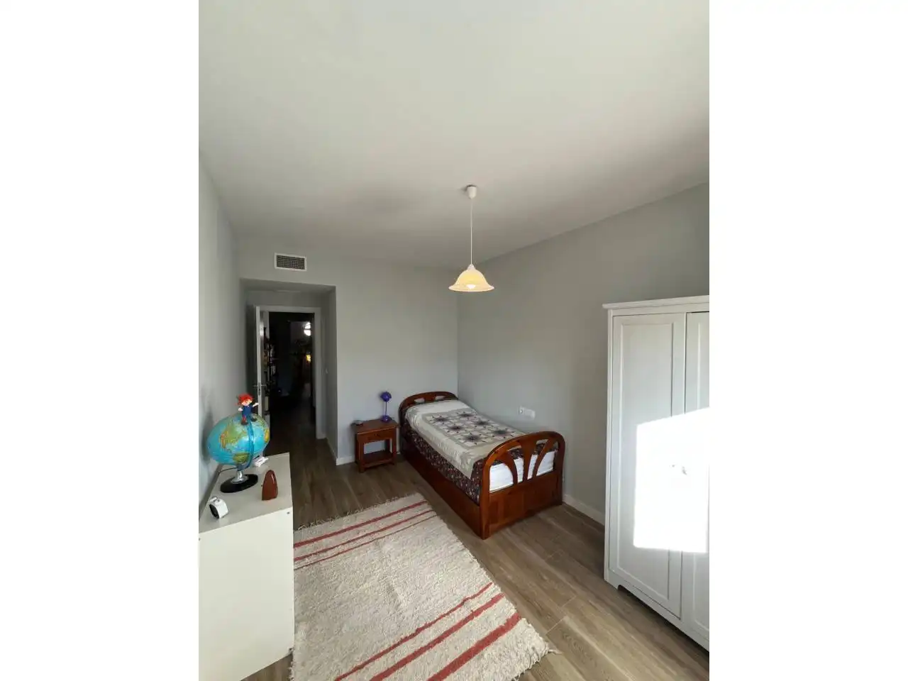 Schlafzimmer von Wohnung zur Miete in Badajoz mit Klimaanlage, Heizung und Terrasse