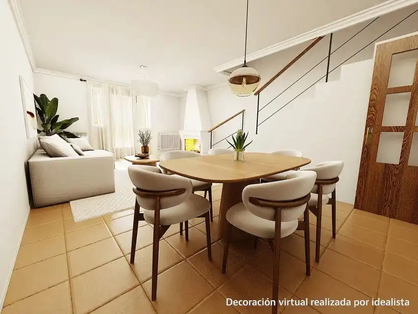 Comedor de Casa adosada en venta en Galindo y Perahuy con Calefacción, Jardín privado y Parquet