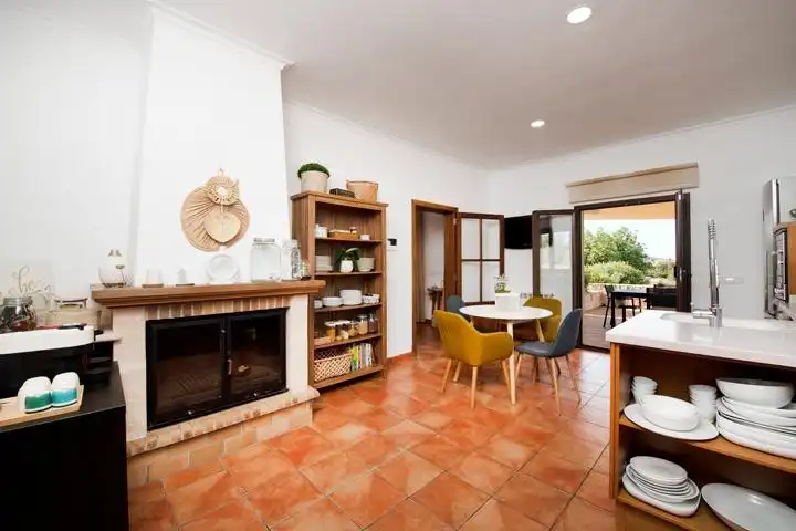 Menjador de Finca rústica en venda en Felanitx amb Aire condicionat, Jardí privat i Terrassa