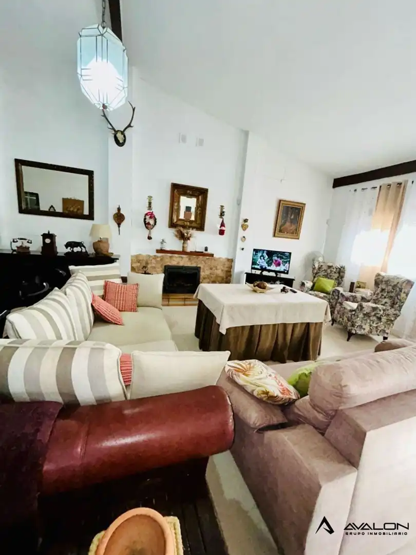 Sala de estar de Finca rústica en venta en Aljaraque con Jardín privado, Terraza y Trastero