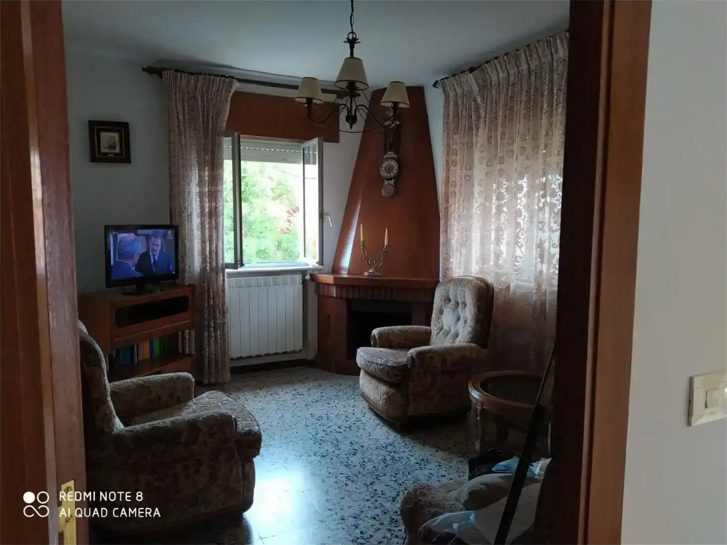 Sala de estar de Piso en venta en La Vecilla con Jardín privado, Trastero y Amueblado