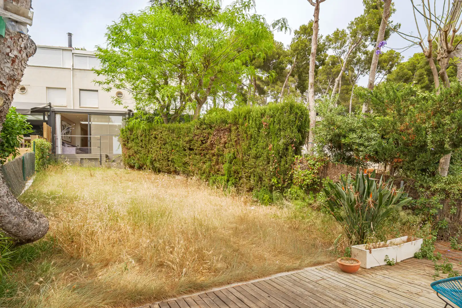 Jardín de Casa adosada en venta en Castelldefels con Aire acondicionado, Calefacción y Parquet