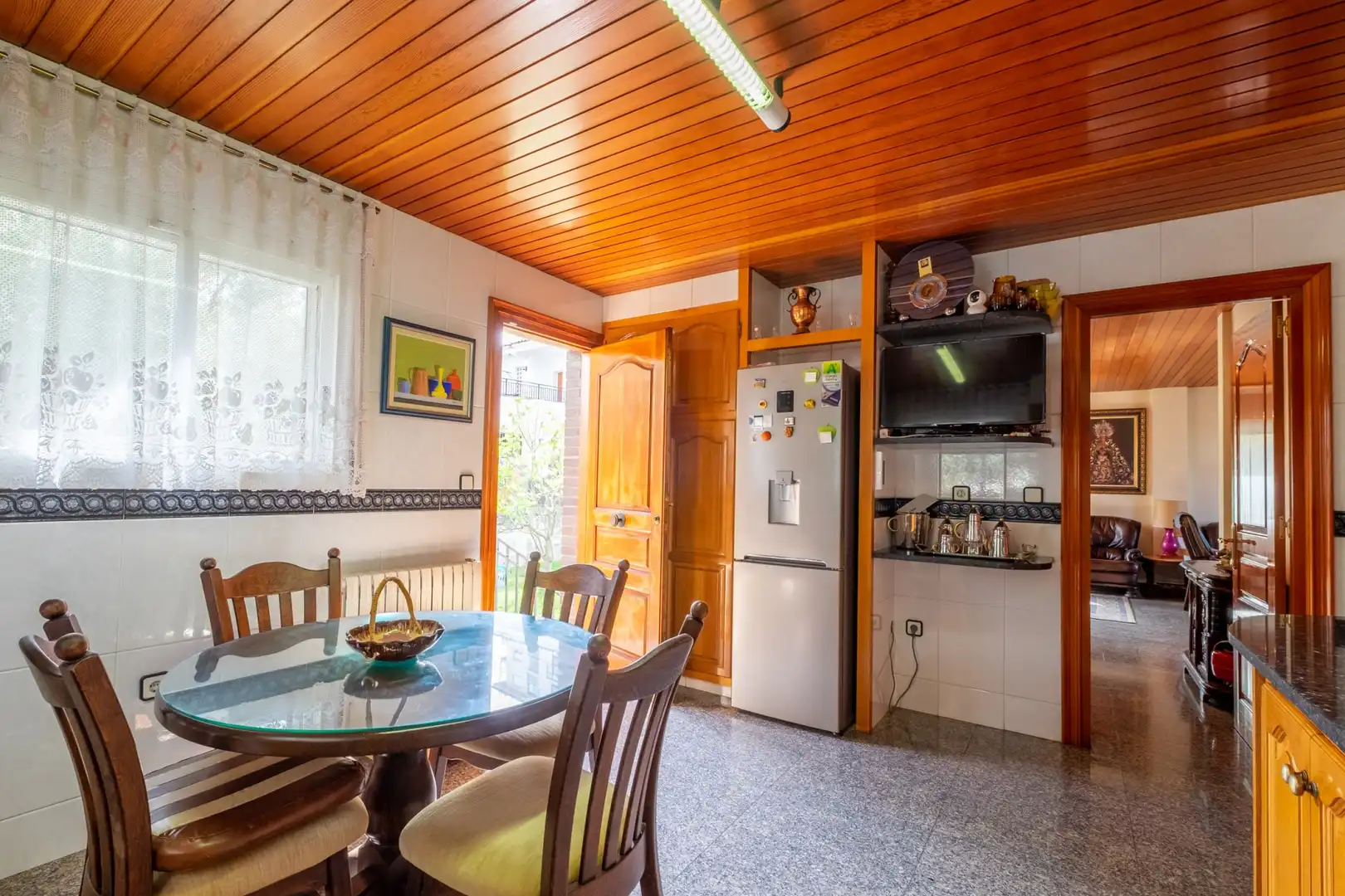 Kitchen of Houses for sale in Girona  with Heating, Terrace and Storage room