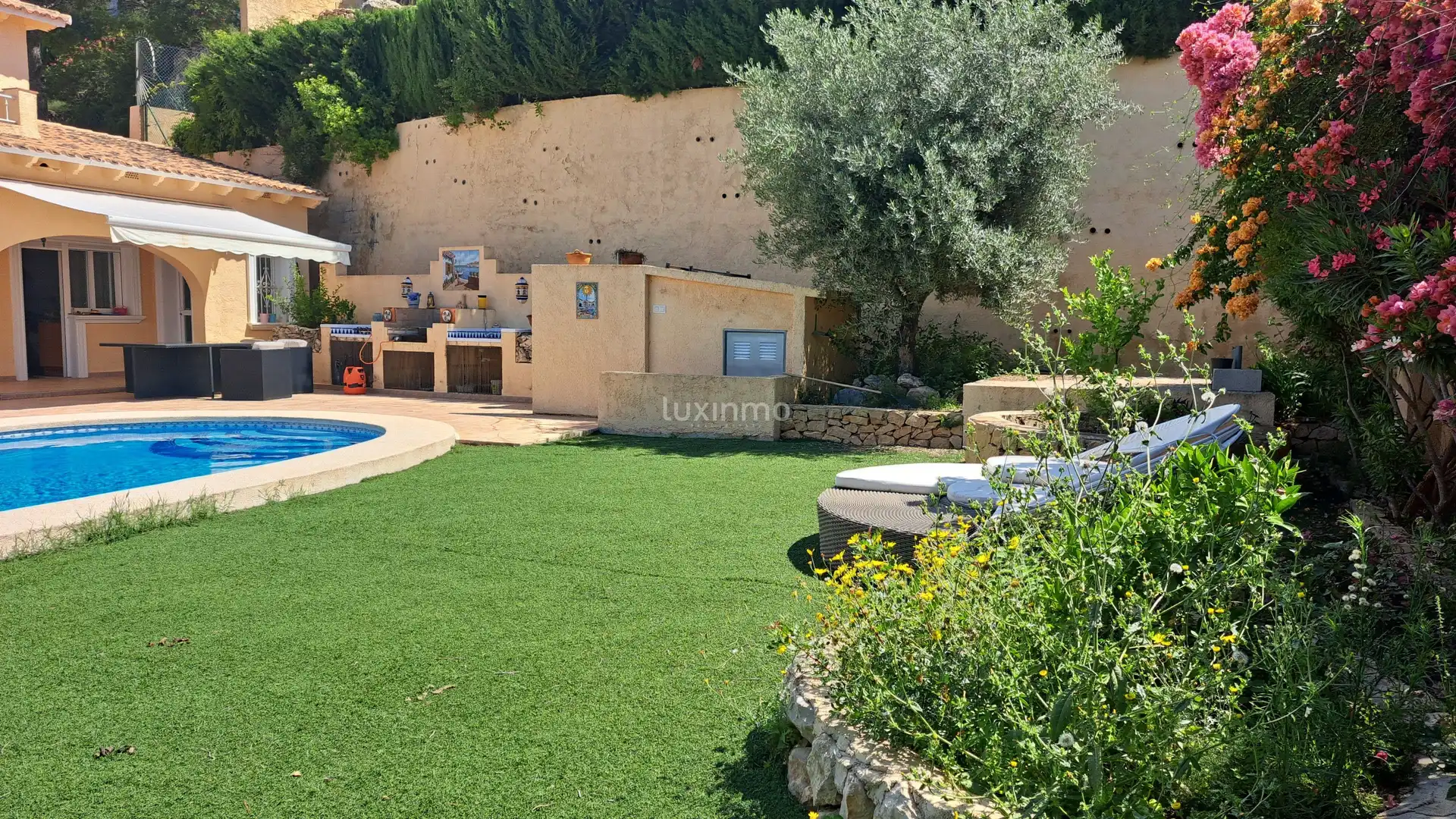 Jardín de Casa o chalet en venta en Altea con Aire acondicionado, Terraza y Piscina