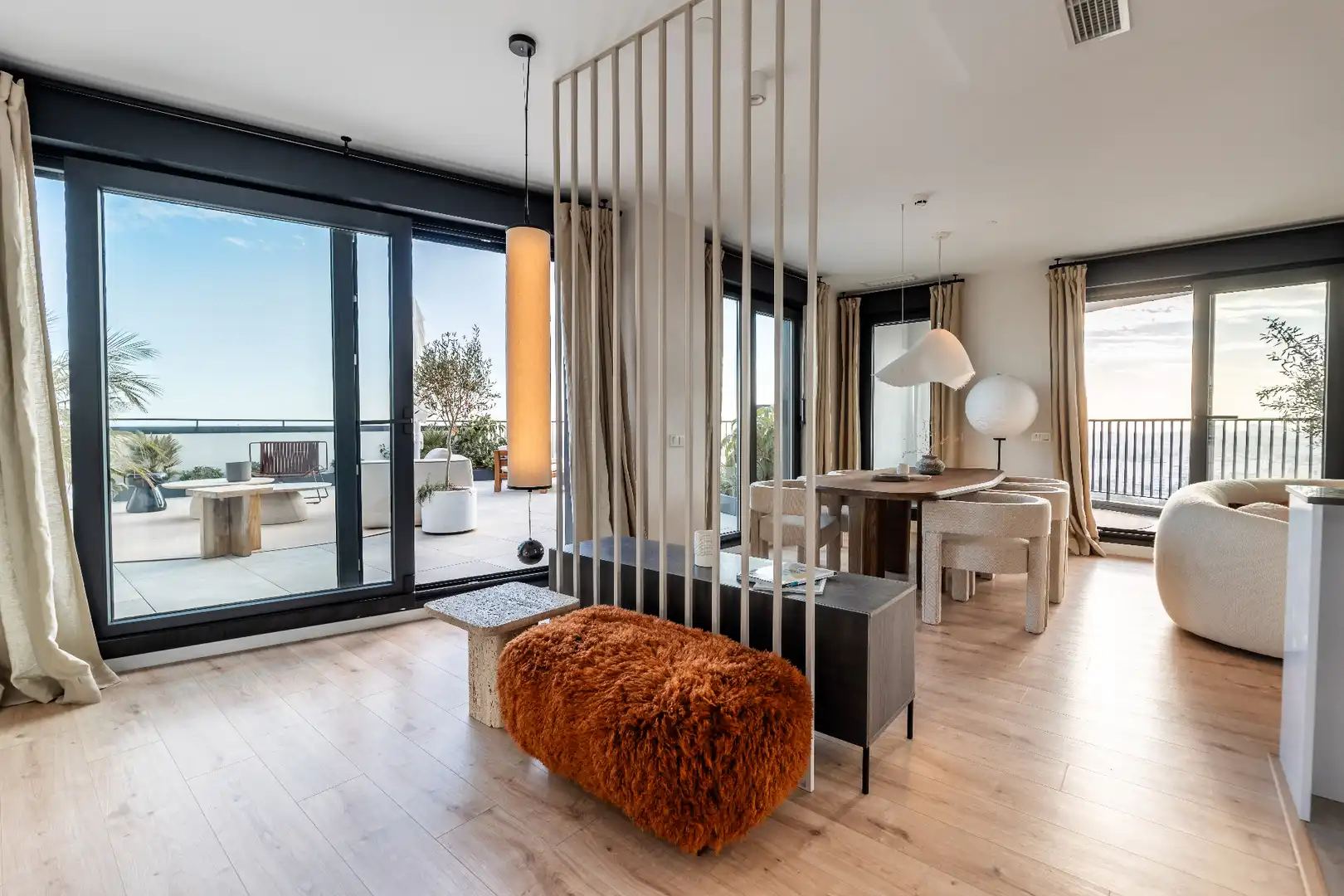 Sala de estar de Ático en venta en Málaga con Aire acondicionado, Calefacción y Terraza