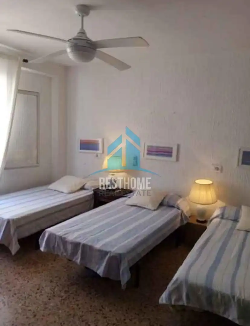 Bedroom of Flat for rent in Tavernes de la Valldigna  with Air Conditioner, Heating and Terrace