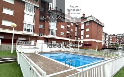 Swimming pool of Flat for sale in Castro-Urdiales  with Heating, Terrace and Storage room