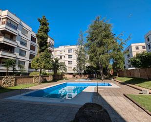 Swimming pool of Flat for sale in Getxo   with Heating, Terrace and Storage room