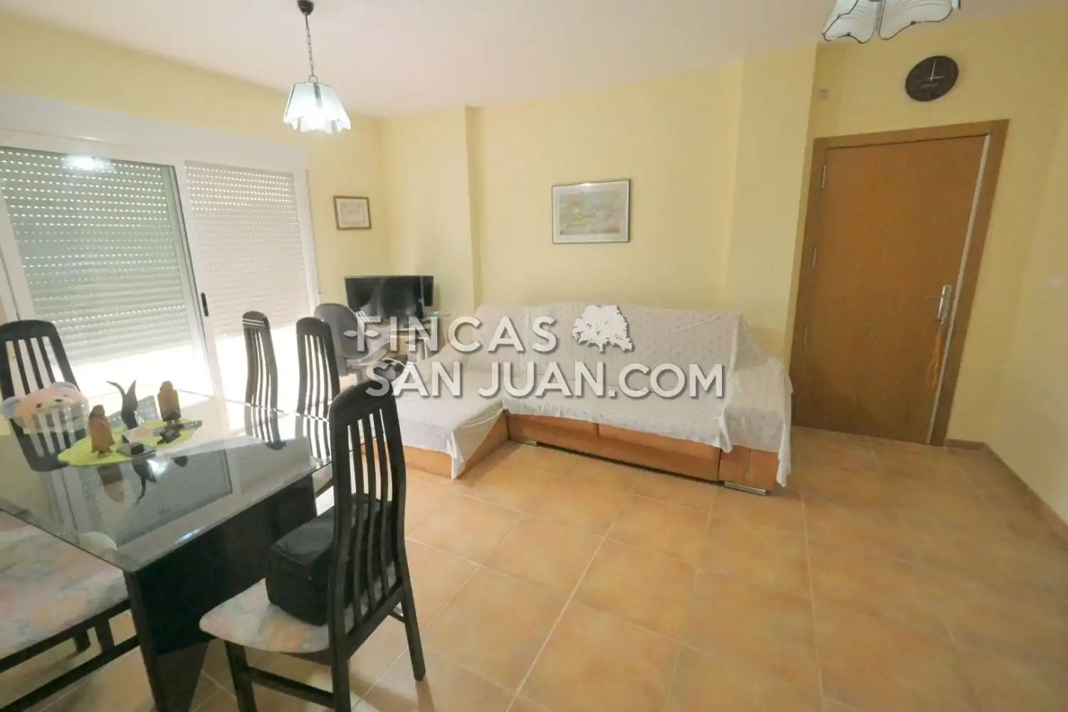 Wohnzimmer von Wohnung zum Verkauf in Hondón de los Frailes mit Heizung und Abstellraum