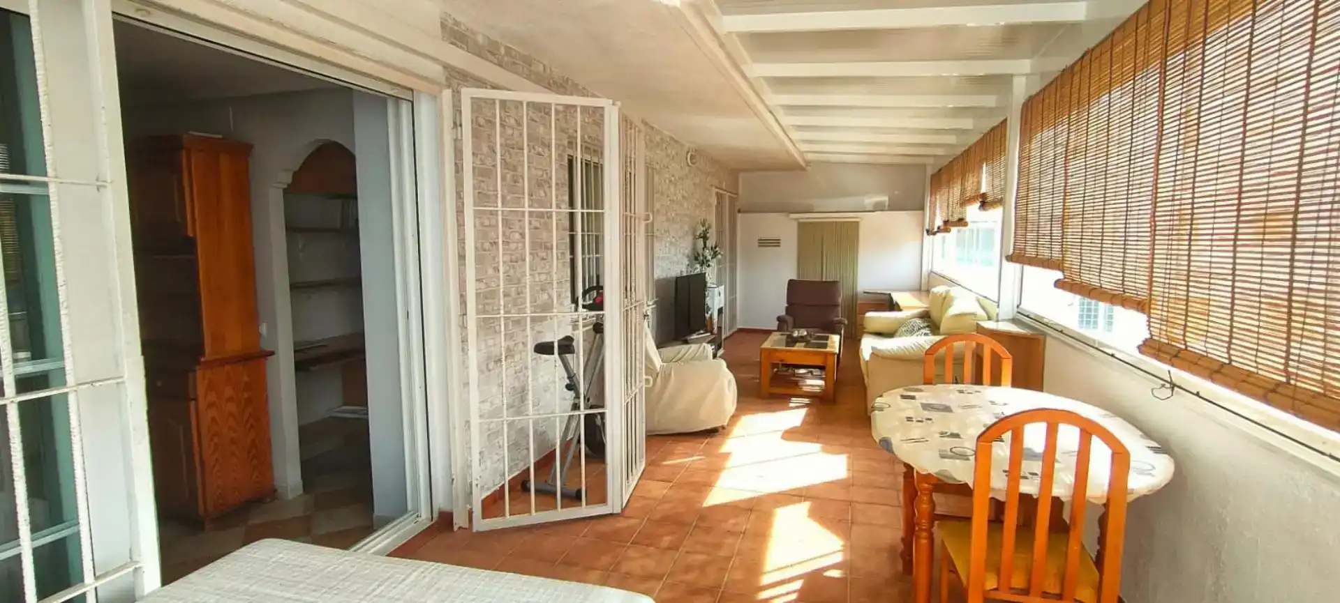 Sala de estar de Piso en venta en Benicarló con Aire acondicionado, Trastero y Amueblado