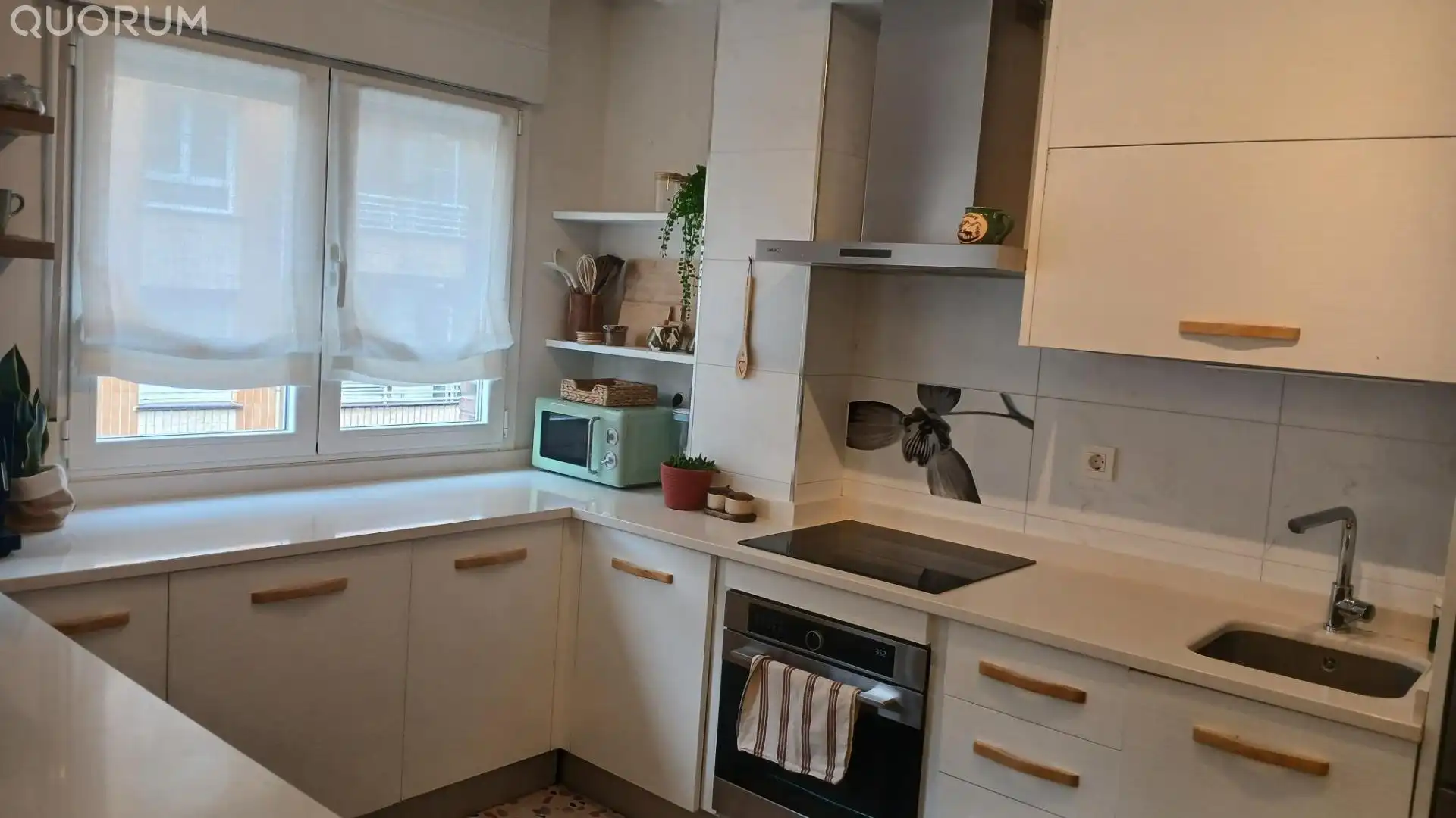 Kitchen of Flat for sale in Galdakao  with Heating, Terrace and Storage room