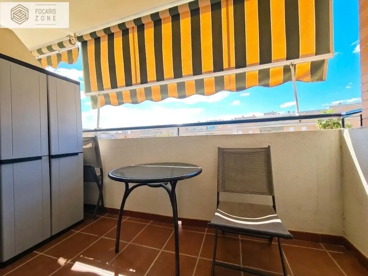 Balcony of Flat for sale in Málaga  with Air Conditioner, Heating and Private garden