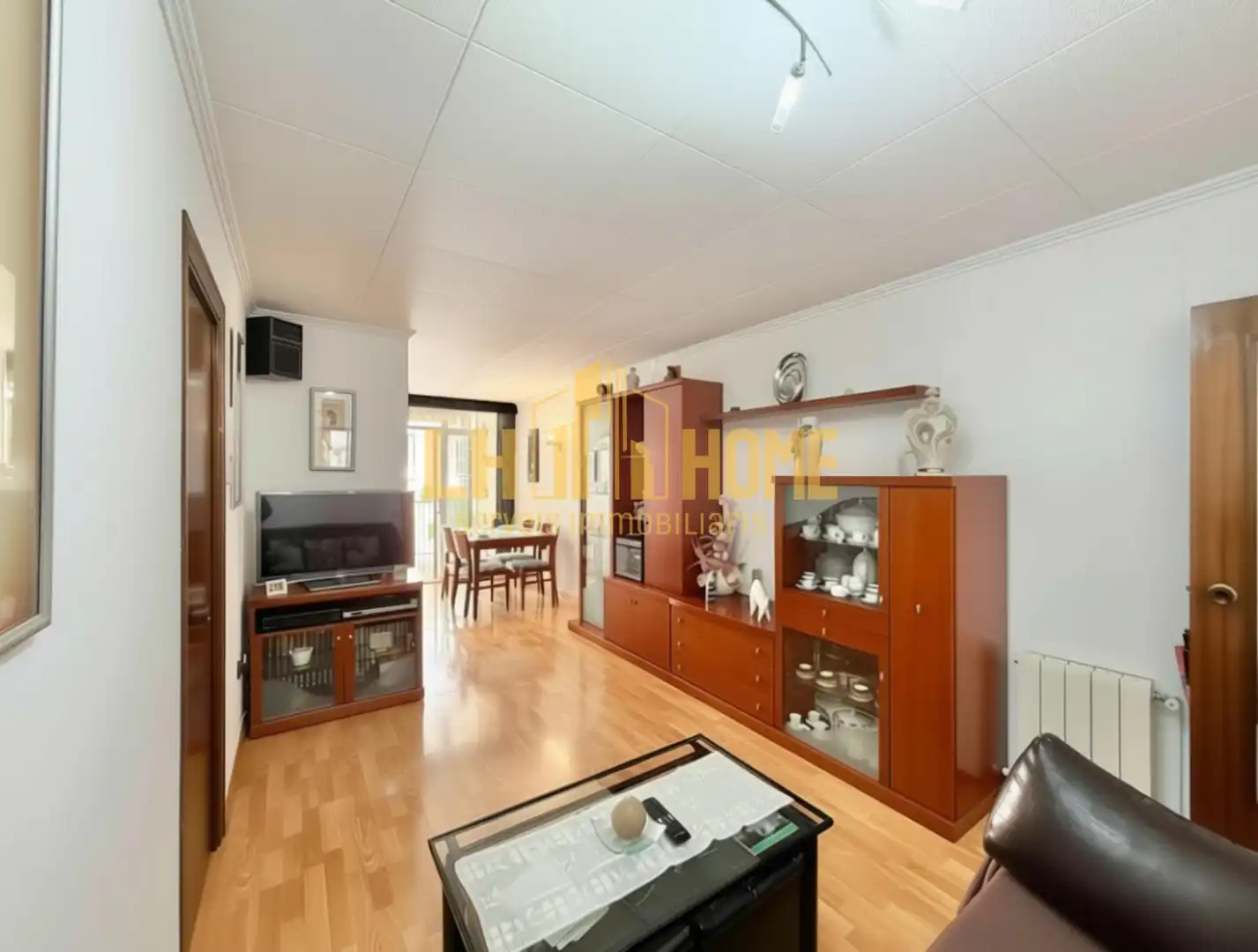 Wohnzimmer von Dachboden zum Verkauf in L'Hospitalet de Llobregat mit Klimaanlage, Heizung und Parkett