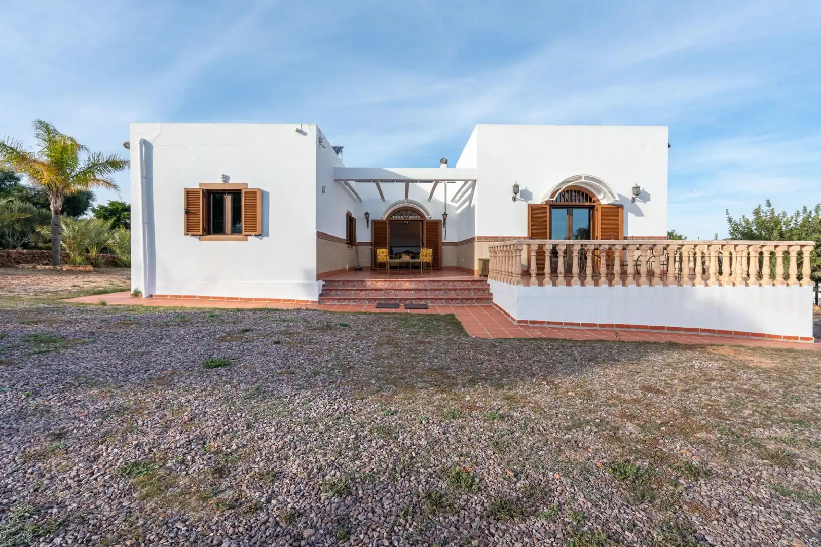 Vista exterior de Casa o chalet en venta en Níjar con Calefacción, Jardín privado y Terraza