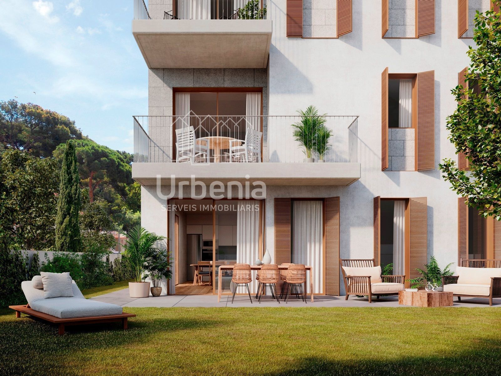 Jardí de Dúplex en venda en Arenys de Mar amb Aire condicionat, Calefacció i Terrassa