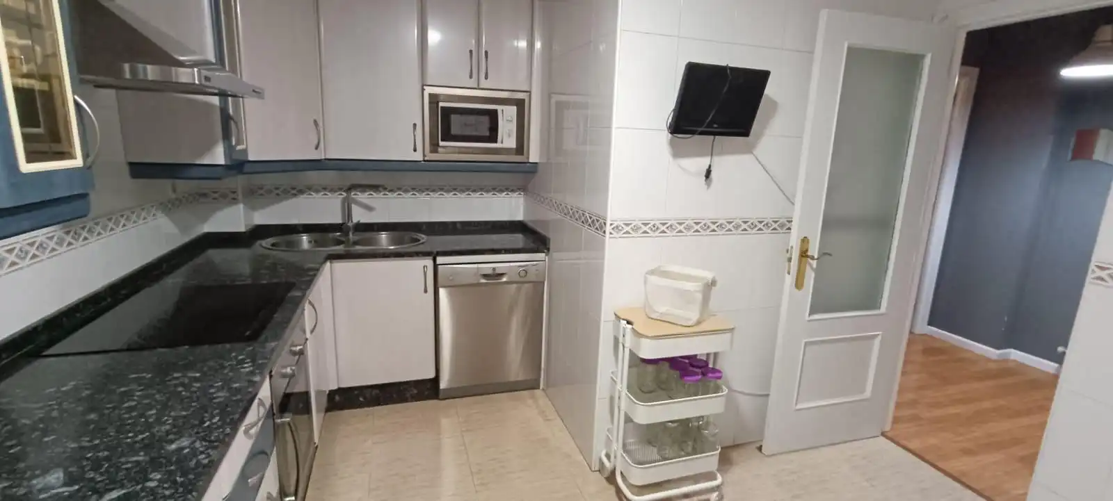 Cocina de Casa adosada en venta en Monfarracinos con Calefacción, Jardín privado y Terraza