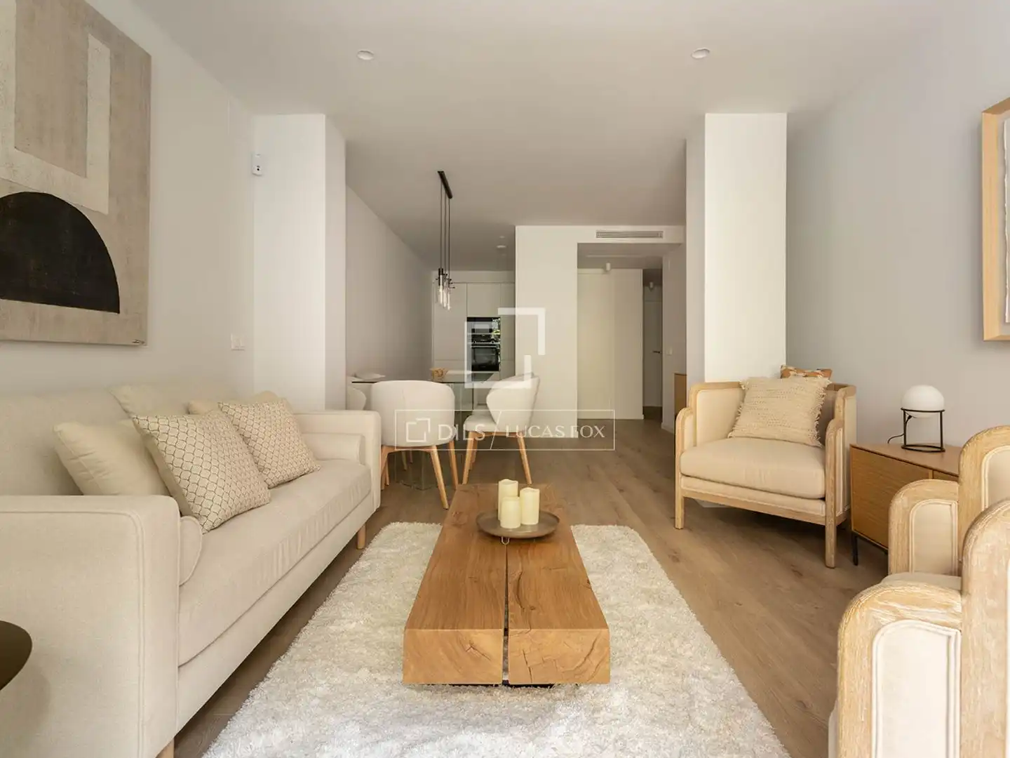 Living room of Flat for sale in Barcelona  with Air Conditioner, Heating and Terrace