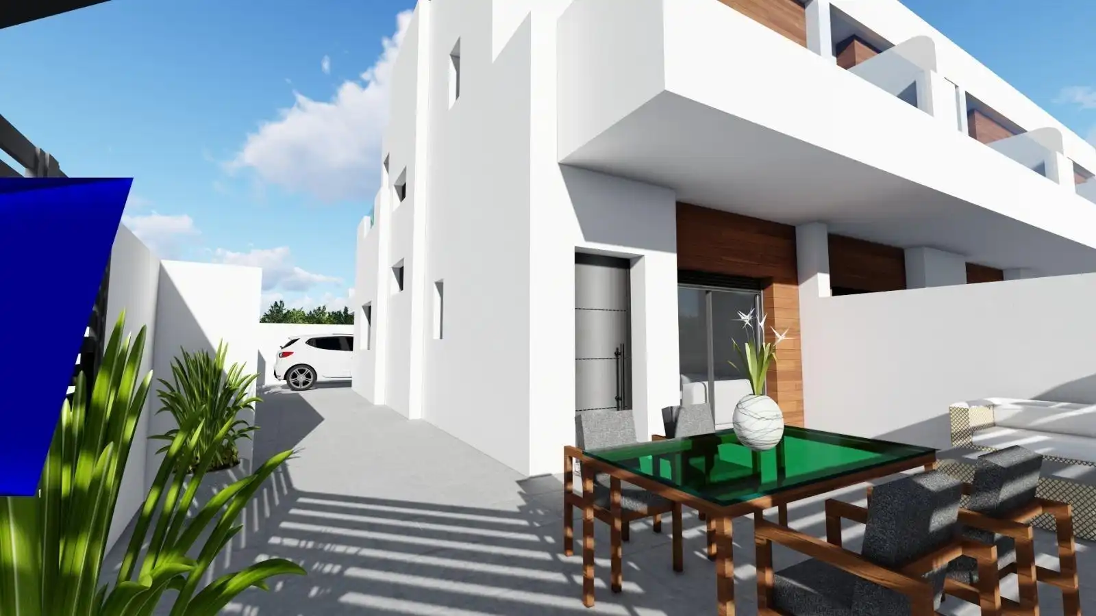 Exterior view of Detached homes for sale in Rafal  with Air Conditioner, Heating and Private garden