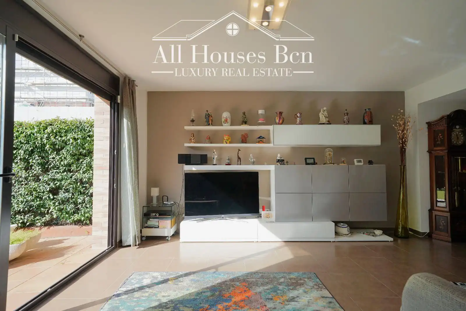 Living room of Detached homes for sale in Sant Quirze del Vallès  with Air Conditioner, Heating and Private garden