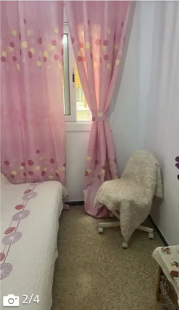 Schlafzimmer von Wohnung zur Miete in Calella mit Balkon