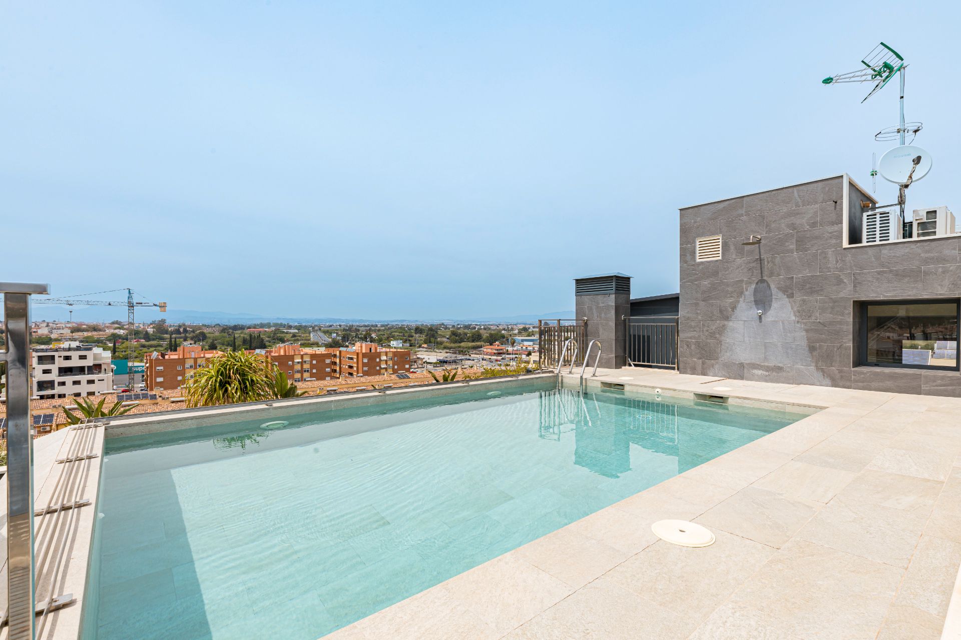 Swimming pool of Flat for sale in  Murcia Capital  with Air Conditioner, Heating and Private garden