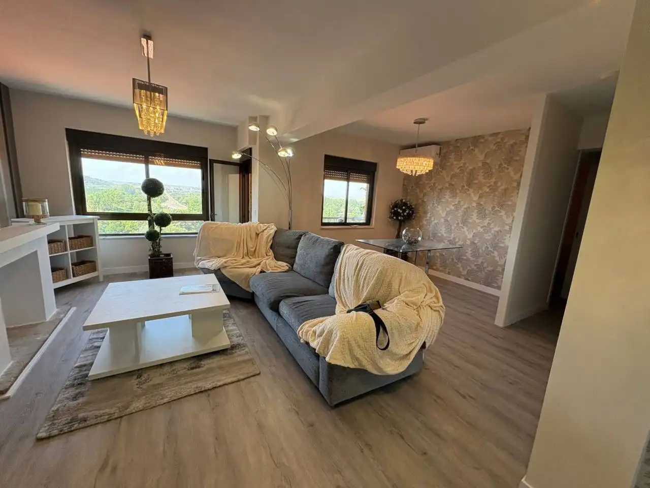 Sala de estar de Apartamento en venta en Ciudad Rodrigo con Aire acondicionado, Calefacción y Terraza