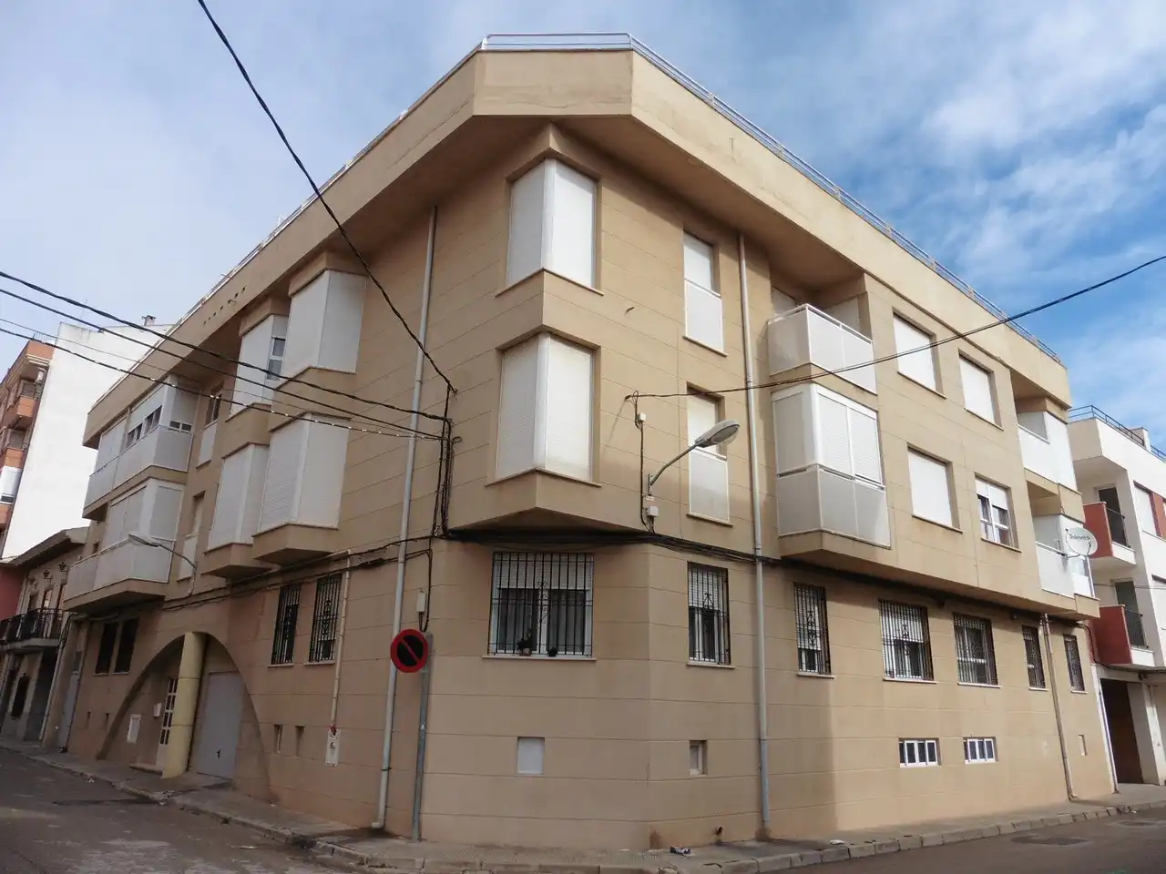 Vista exterior de Piso en venta en La Roda