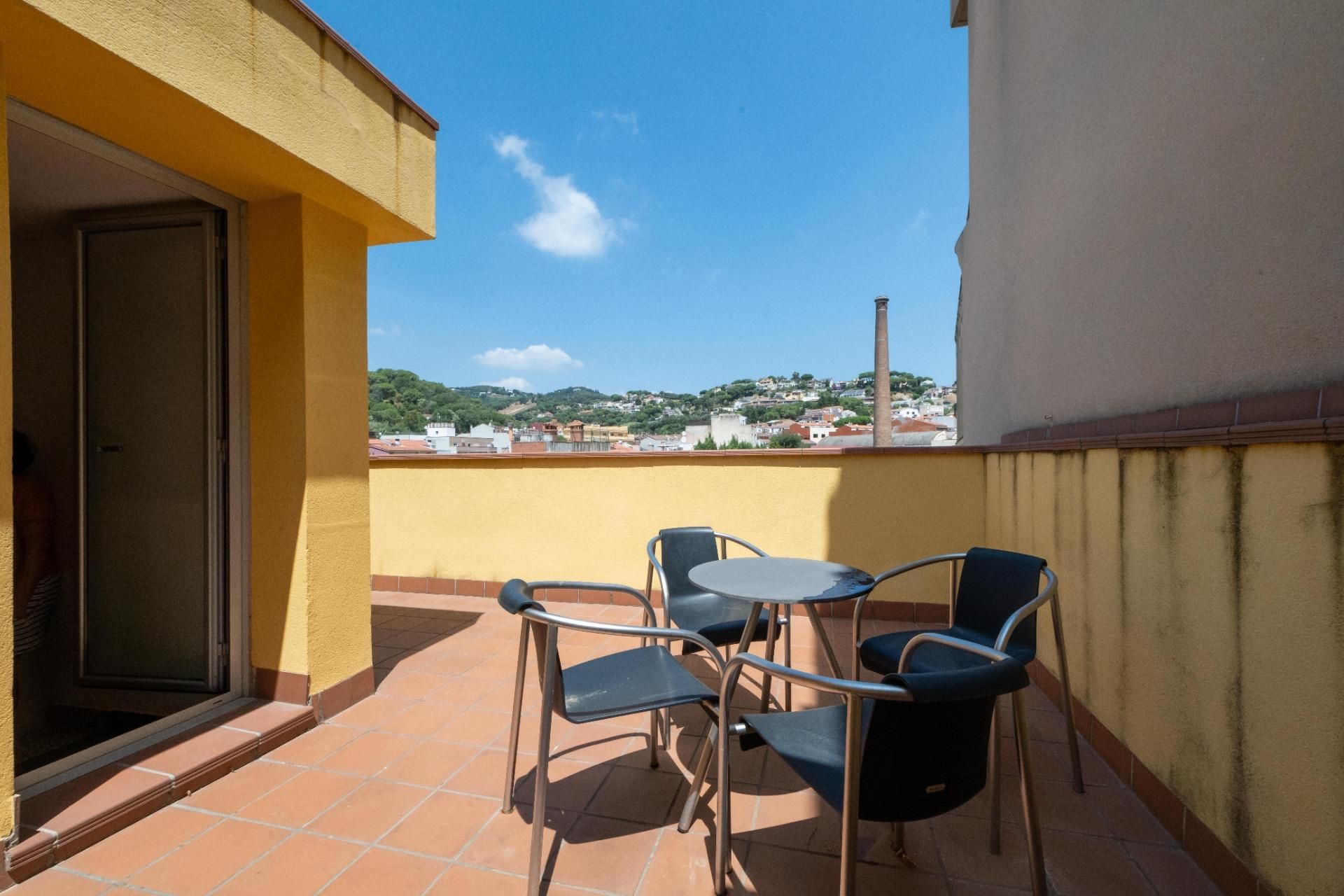 Terrace of Flat for sale in Arenys de Munt  with Air Conditioner, Heating and Parquet flooring