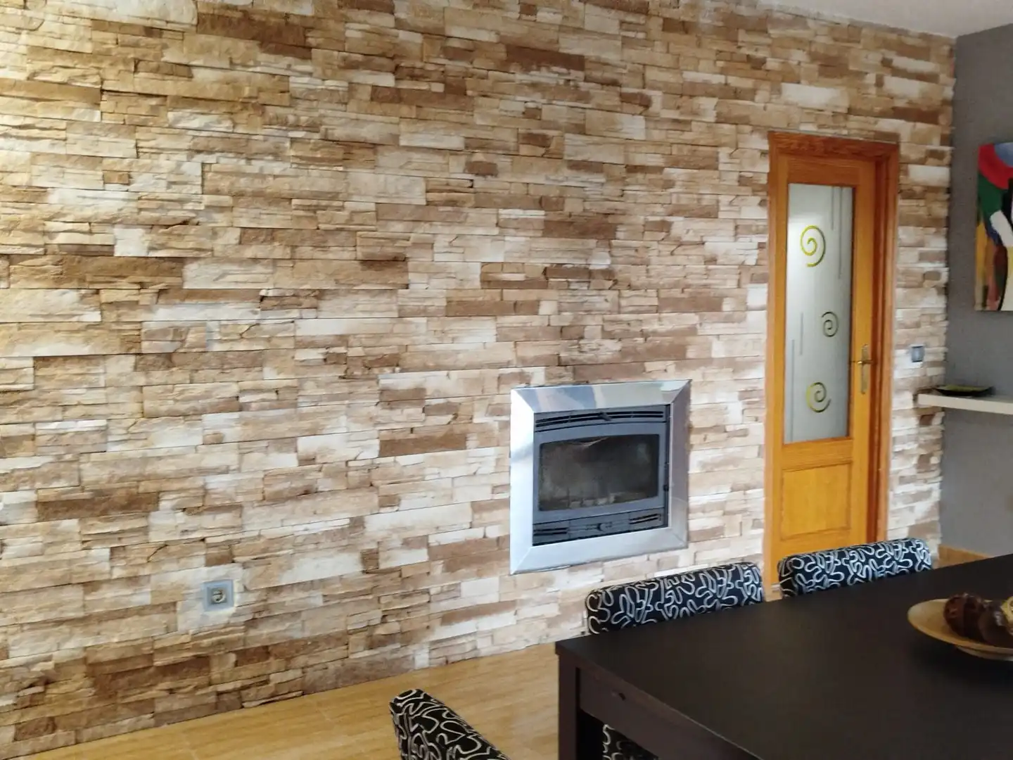 Sala de estar de Casa o chalet en venta en Montroi / Montroy con Aire acondicionado, Calefacción y Jardín privado
