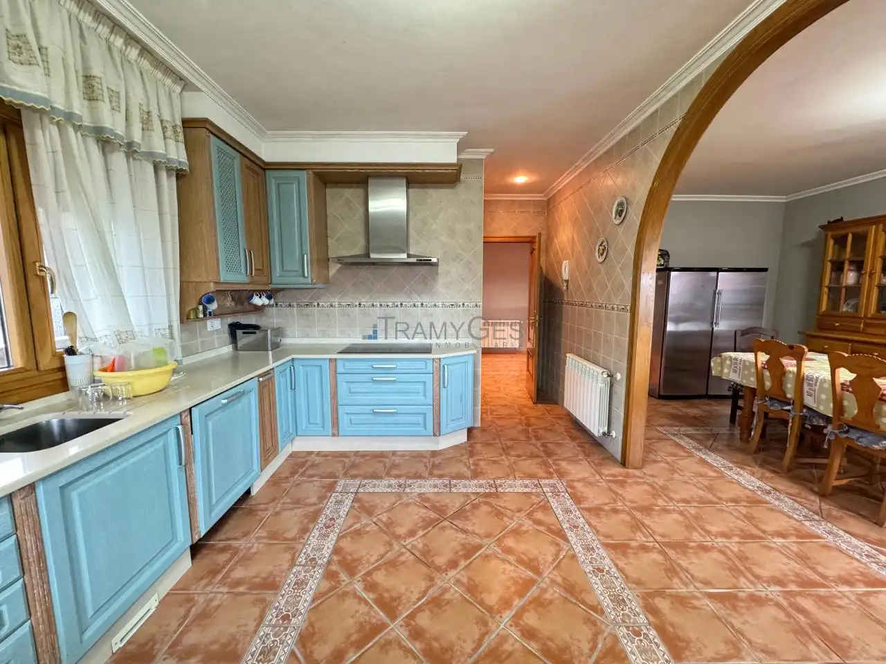 Cocina de Casa o chalet en venta en Vilagarcía de Arousa con Calefacción, Jardín privado y Terraza