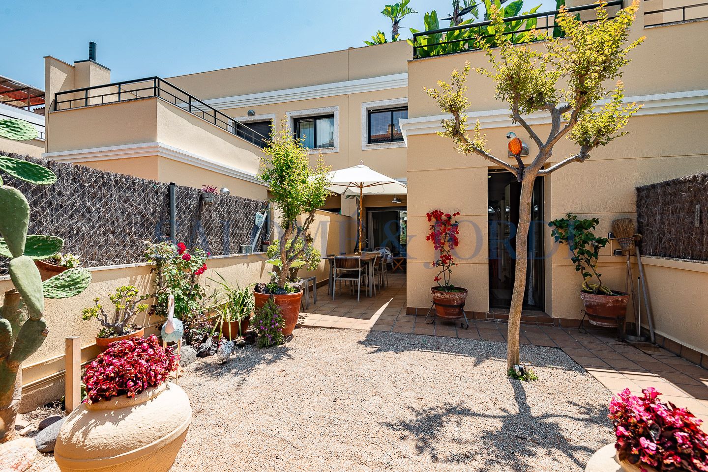 Terrace of Single-family semi-detached for sale in Vilassar de Mar  with Heating, Private garden and Parquet flooring