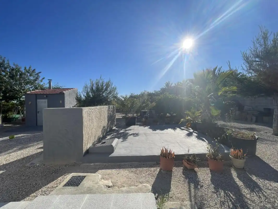 Exterior view of Country homes for sale in Elche / Elx  with Air Conditioner, Heating and Private garden
