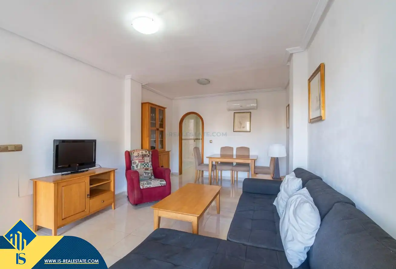Sala de estar de Apartamento en venta en Orihuela con Aire acondicionado, Calefacción y Jardín privado