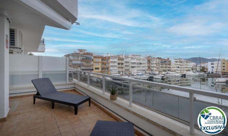 Balcony of Flat for sale in Empuriabrava