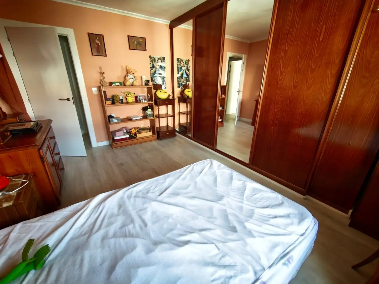 Bedroom of Flat for rent in Albacete  with Heating, Furnished and Balcony