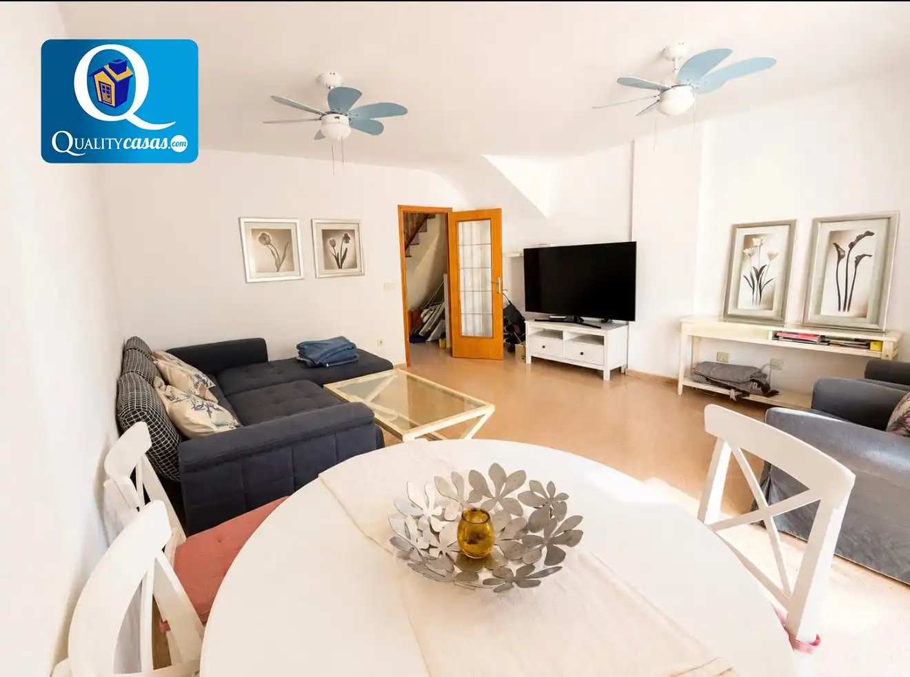 Sala d'estar de Dúplex en venda en El Campello amb Aire condicionat, Terrassa i Traster