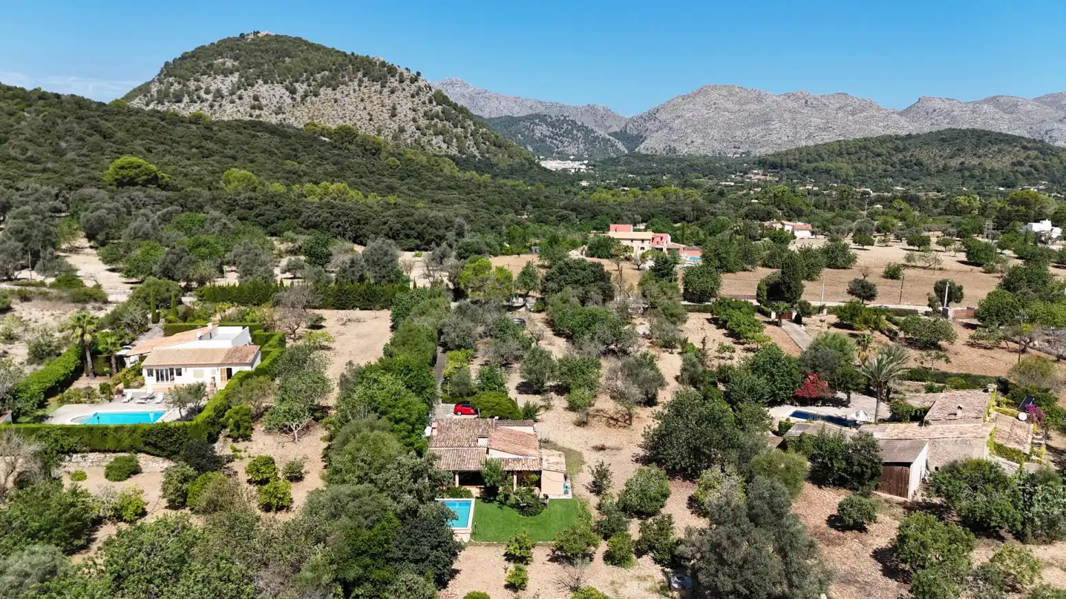 Vista exterior de Casa o xalet en venda en Pollença amb Aire condicionat, Terrassa i Traster
