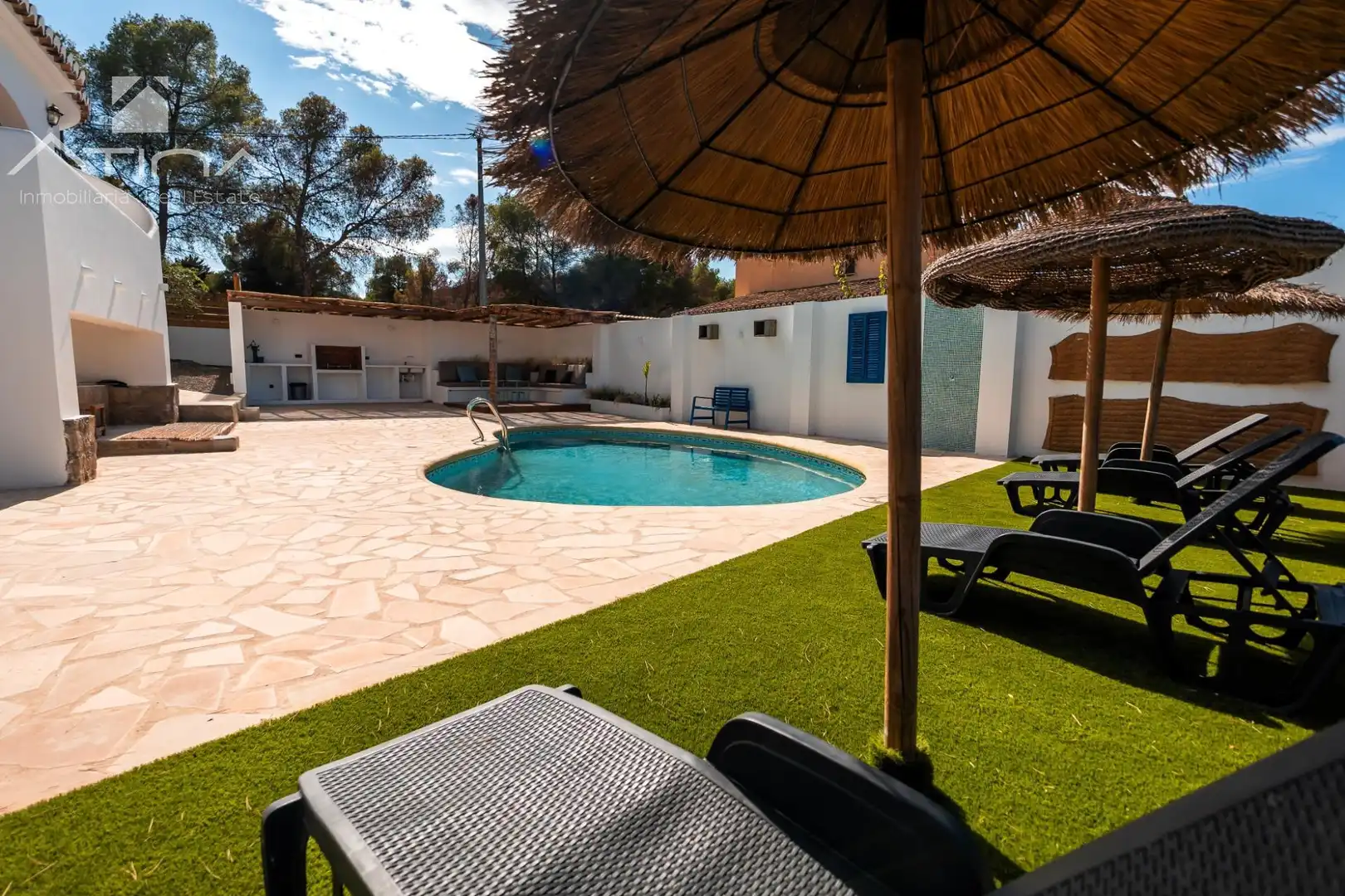 Swimming pool of Houses for sale in Jávea / Xàbia  with Air Conditioner, Private garden and Terrace