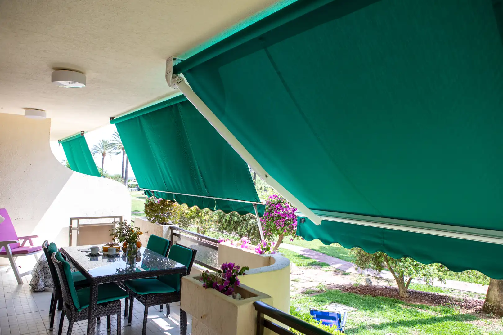 Terrace of Flat for rent in Dénia  with Air Conditioner, Heating and Terrace