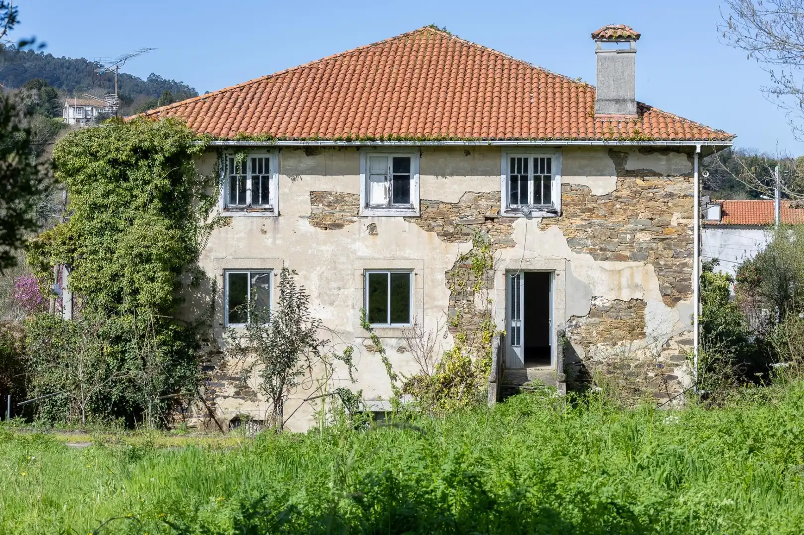 Vista exterior de Finca rústica en venta en Pontedeume con Jardín privado y Balcón