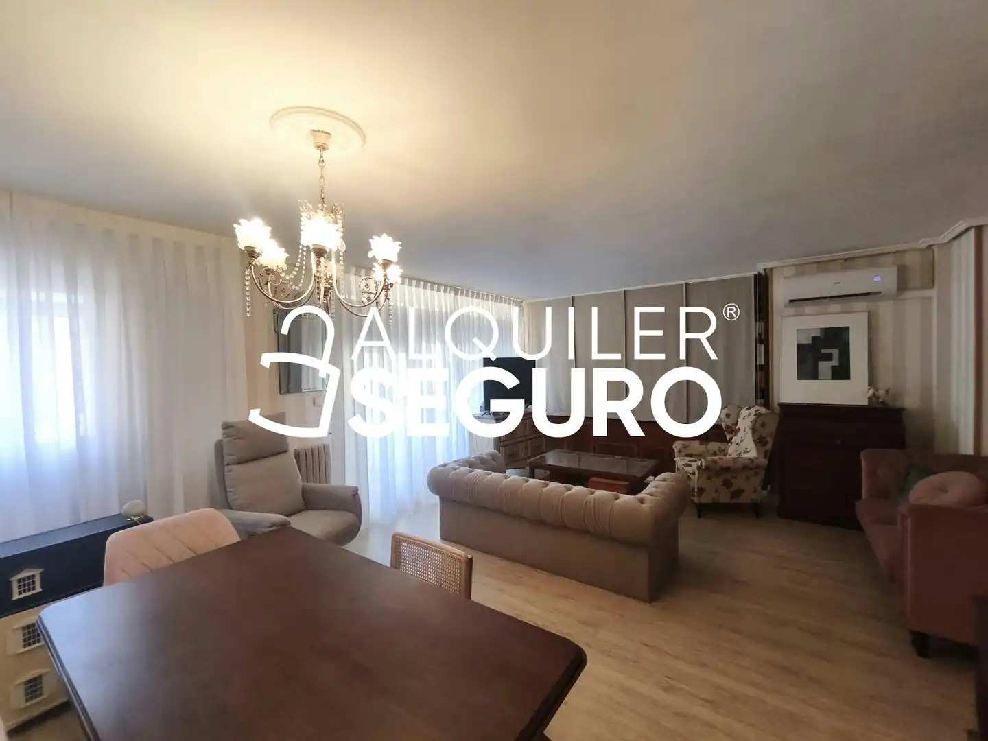 Sala d'estar de Pis de lloguer en Zaragoza amb Aire condicionat, Calefacció i Terrassa