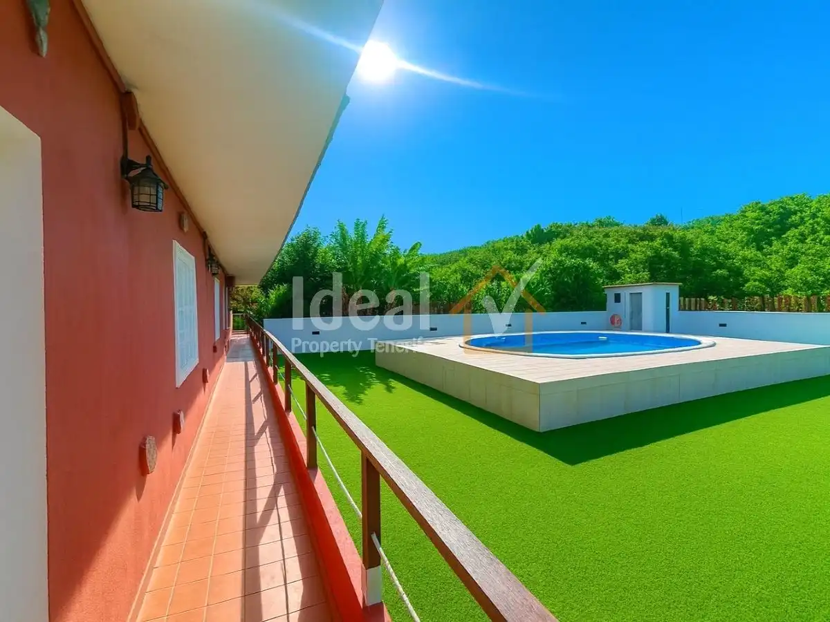 Terrace of Houses for sale in El Rosario  with Private garden, Terrace and Swimming Pool