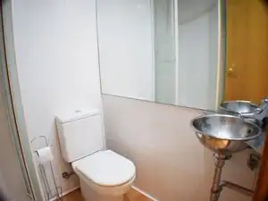 Badezimmer von Maisonette zur Miete in Torredembarra mit Klimaanlage, Heizung und Terrasse
