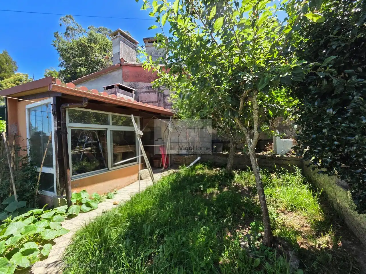 Jardín de Casa o chalet en venta en Vigo  con Calefacción y Jardín privado